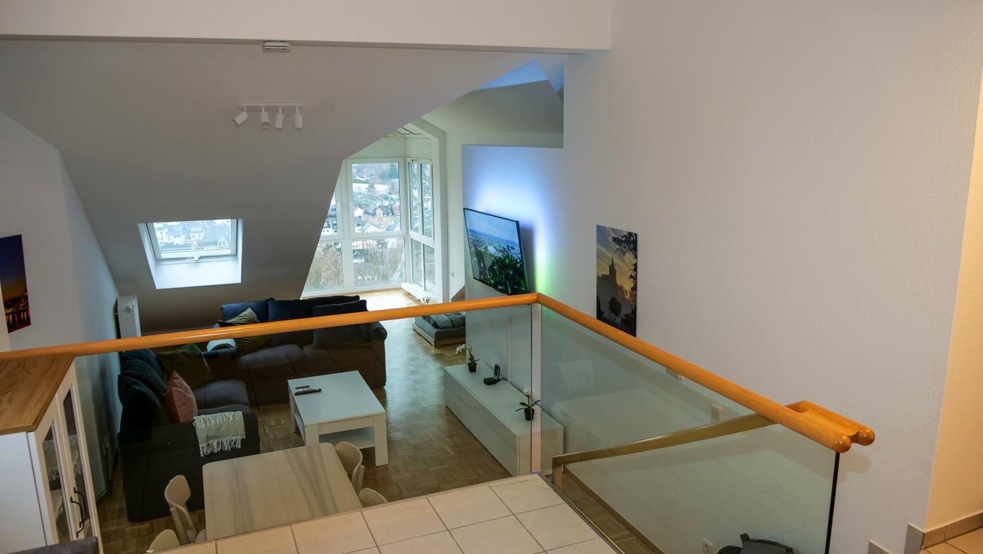 Ferienwohnung Rhein-Panorama ラーンシュタイン エクステリア 写真